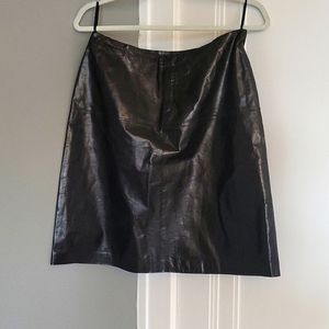 Banana Republic Leather Skirt